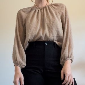 🍓3/$20🍓 OAK + FORT Blush Blouse